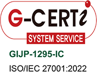 G-CERTs system service JIKP-1295-IC ISO/IEC 27